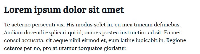 Google Fonts: Bree Serif / Lora