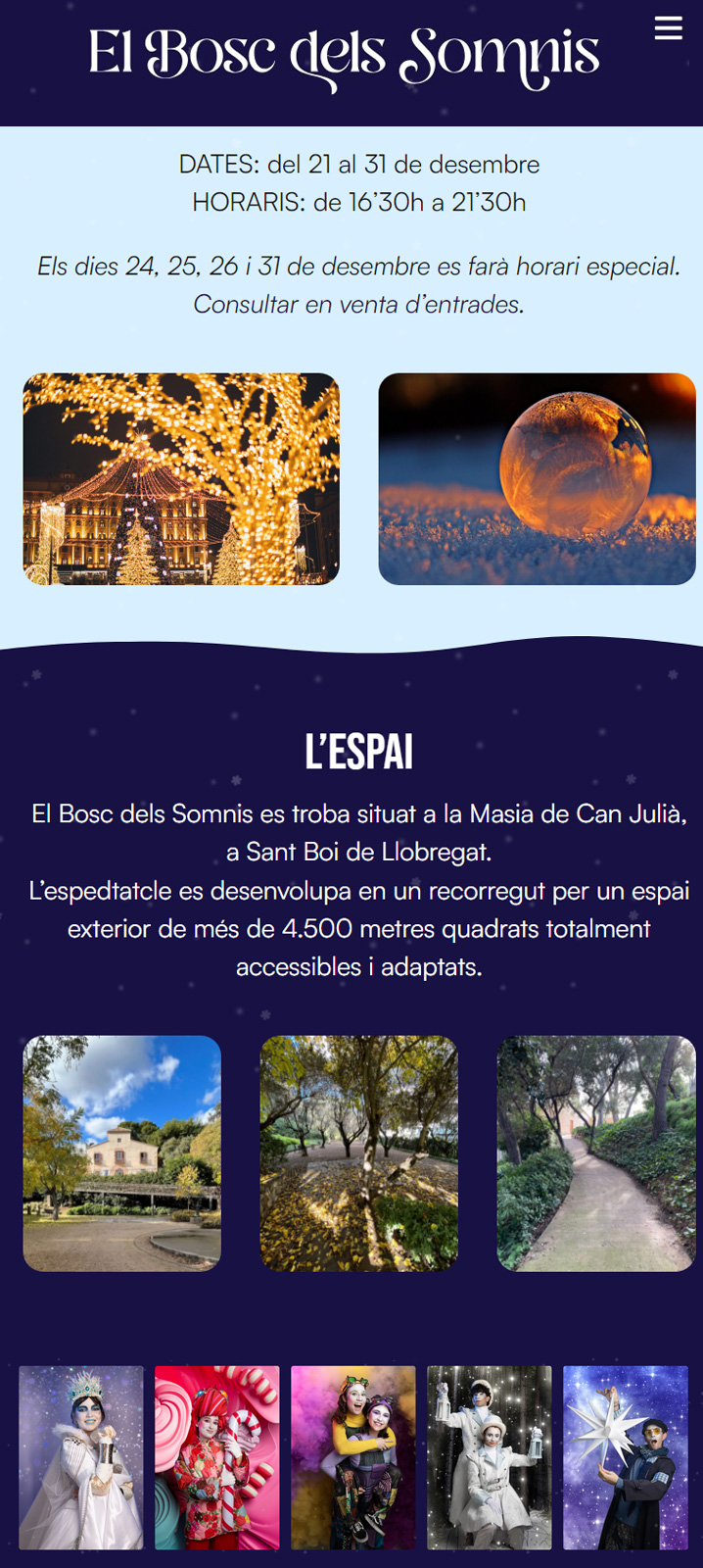 Web El Bosc dels Somnis